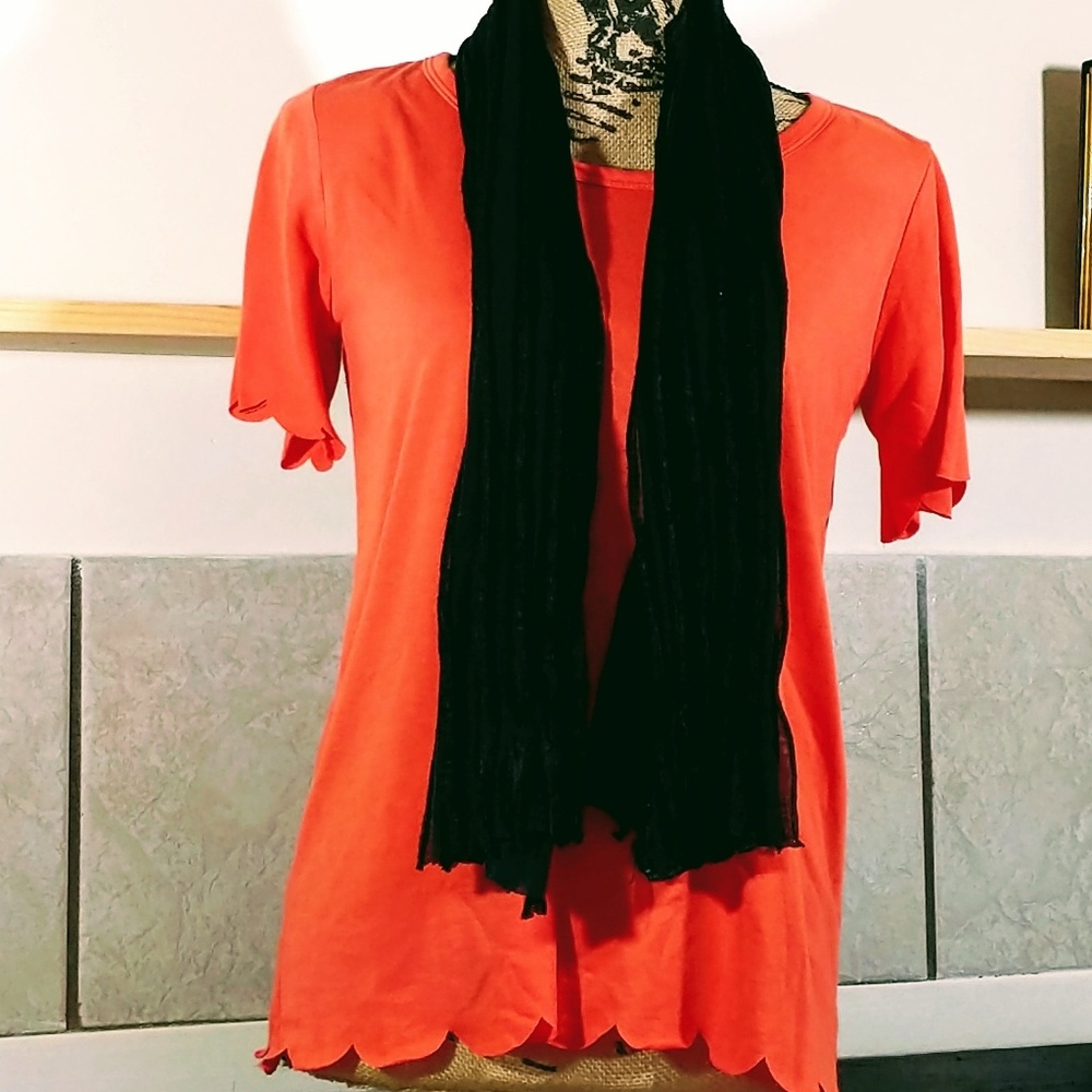 Black Scarf - Picture 2 of 2